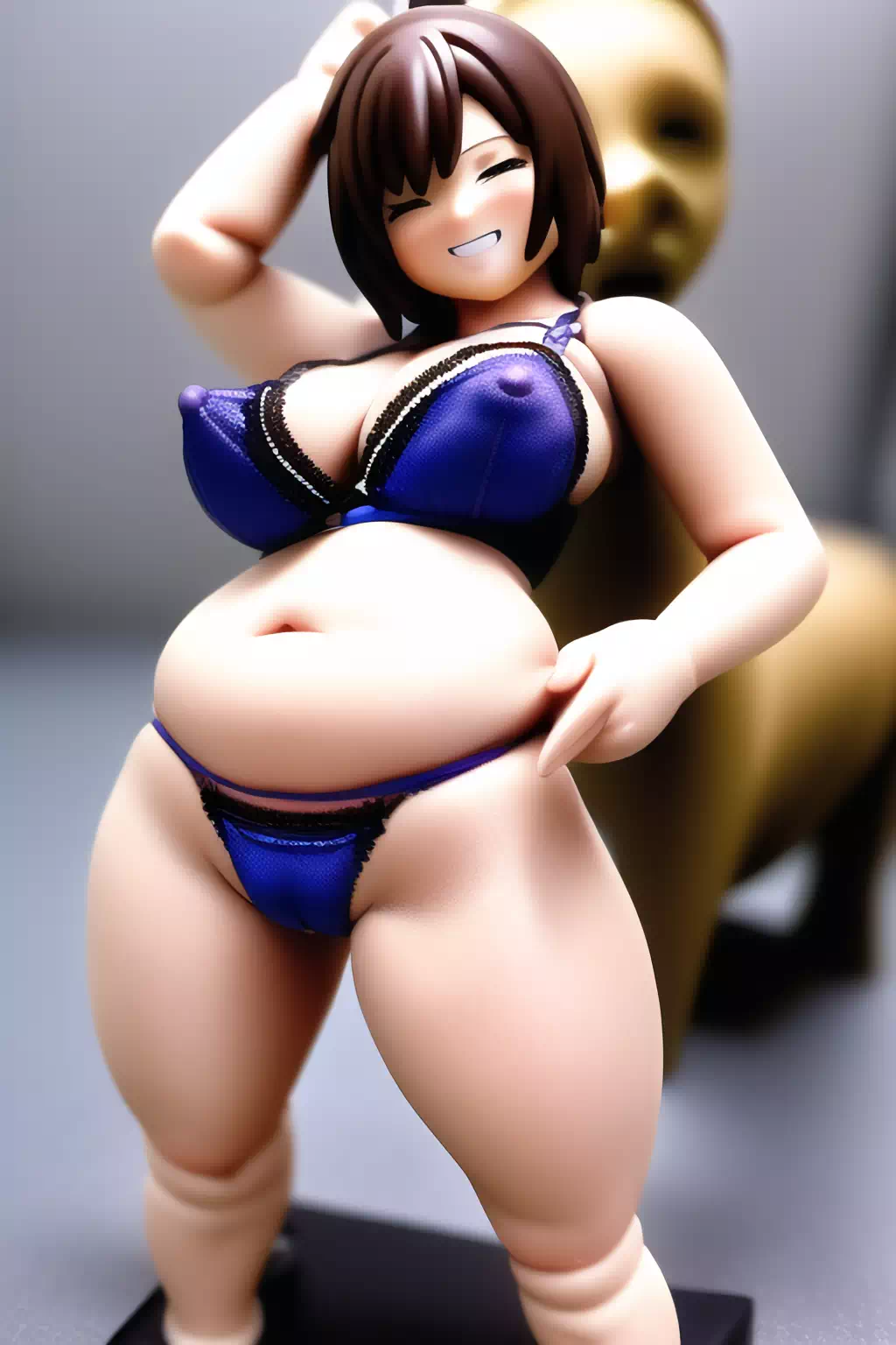 熟女のフィギュアを作ってる方と知り合ったので作品を見せてもらった