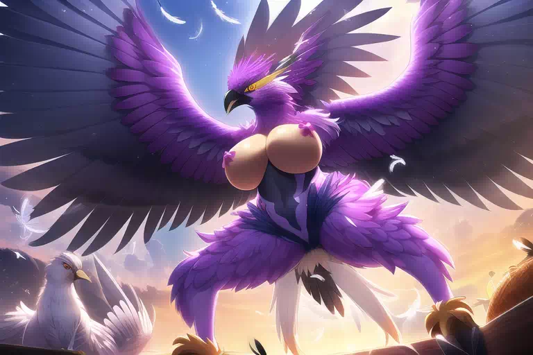 コンドル女産卵