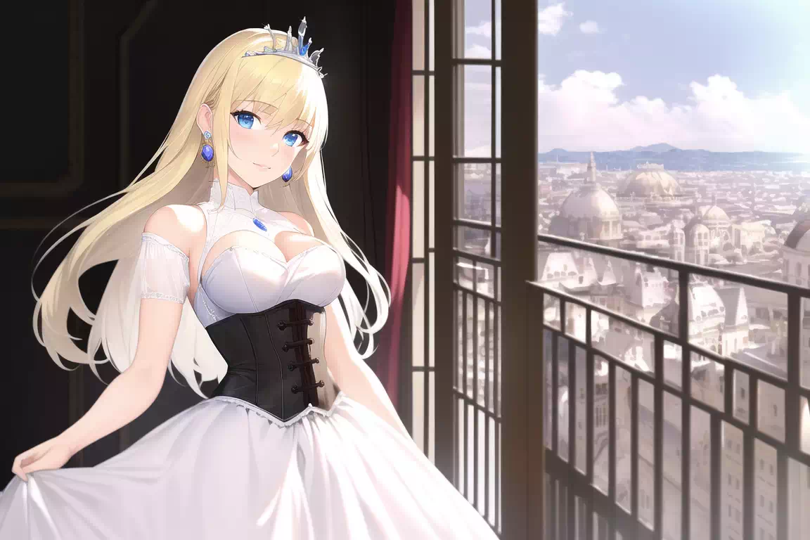 【CG７枚】プリンセスのイラスト