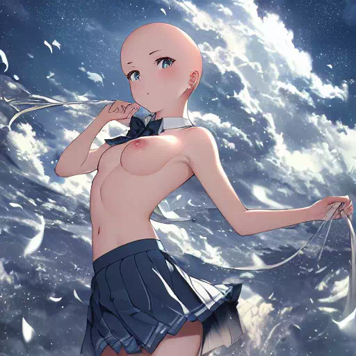 beautiful bald girls