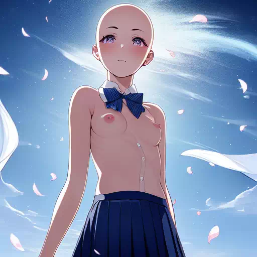 beautiful bald girls