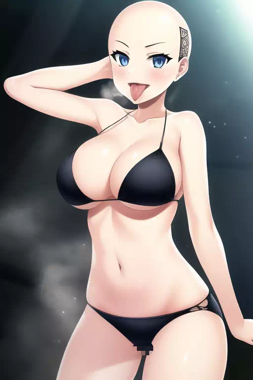 スキンヘッド、落ち武者頭の女の子まとめ