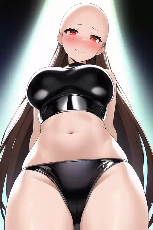 スキンヘッド、落ち武者頭の女の子まとめ