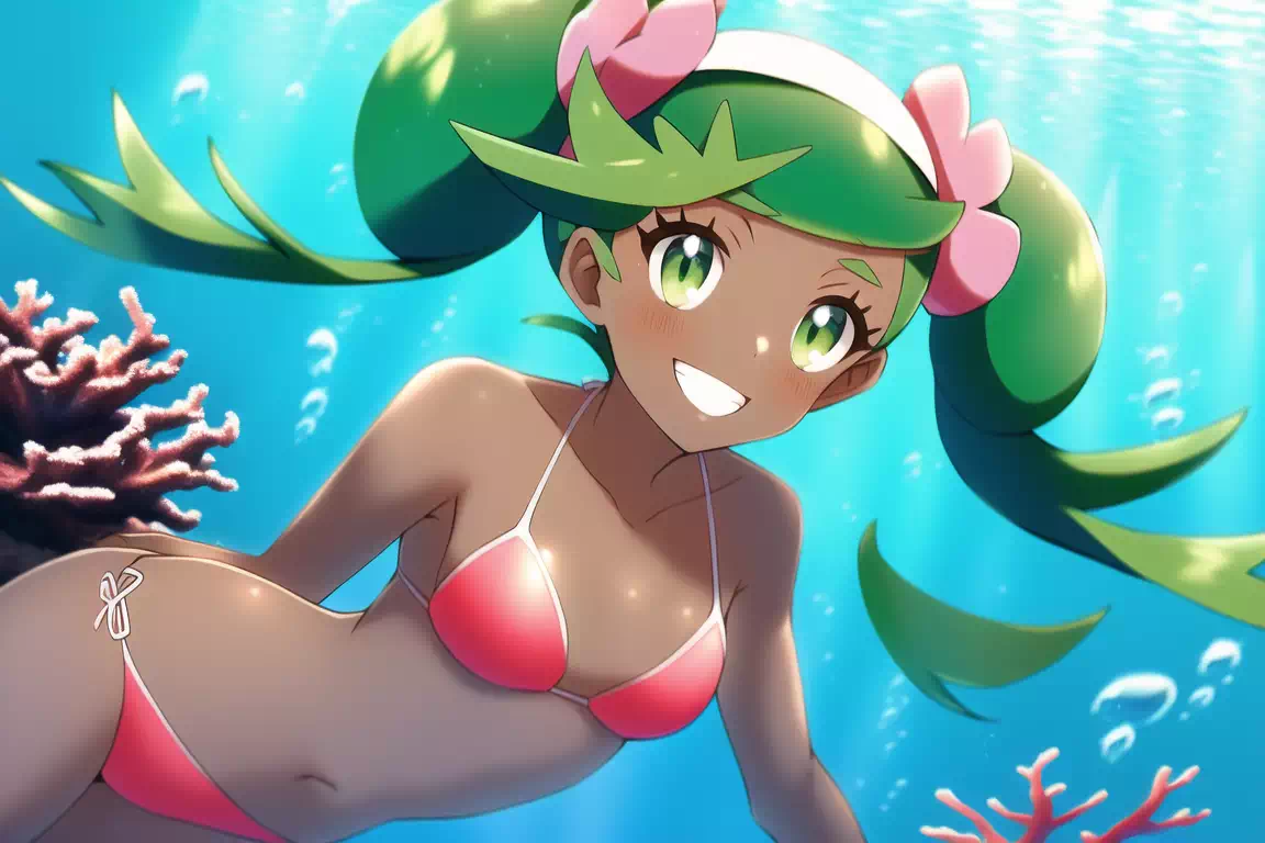 Pokegirls Swimming