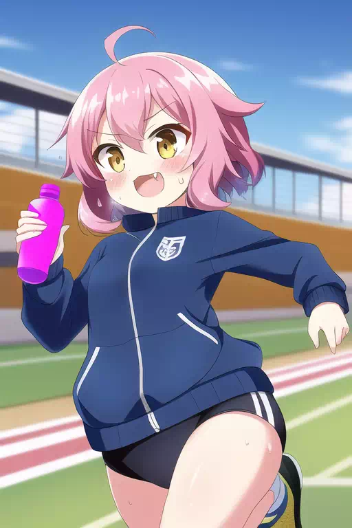 AIに描いてもらった身体を動かすベルダちゃん