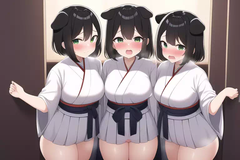 novelAIで生成した同キャラっぽい奴　０2