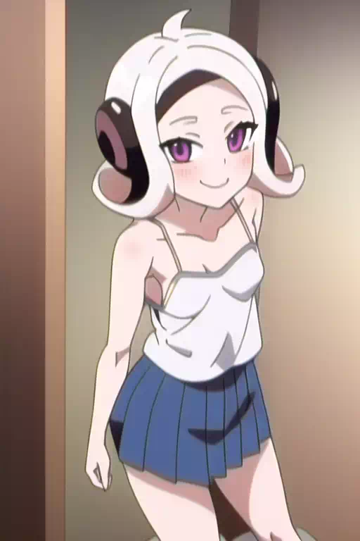 Inkling &#038; Octoling in camisoles