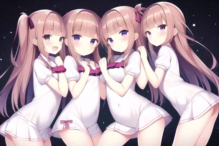 novelAIで生成した同キャラっぽい奴　０2