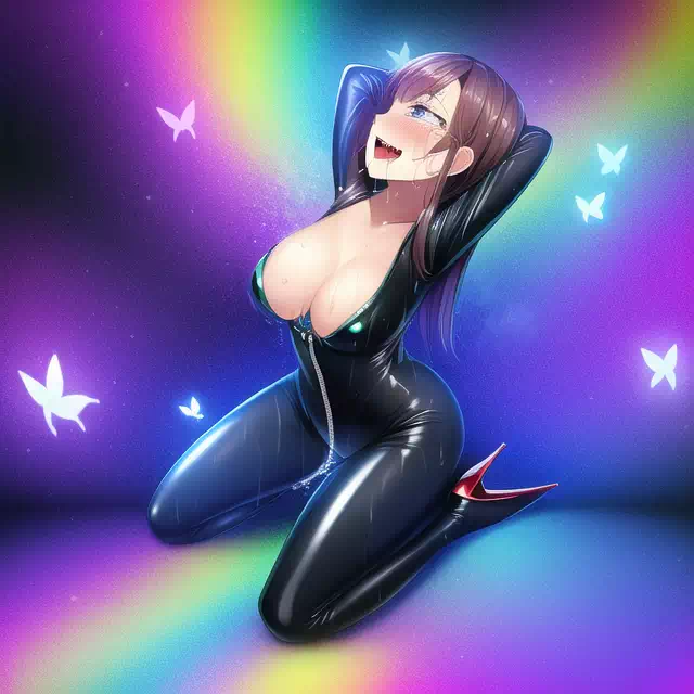 【NoveAI】Psychedelic girl