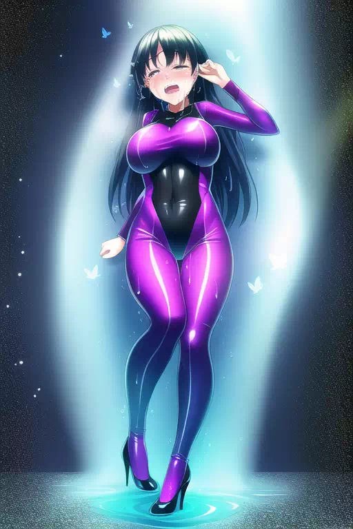 【NoveAI】Psychedelic girl