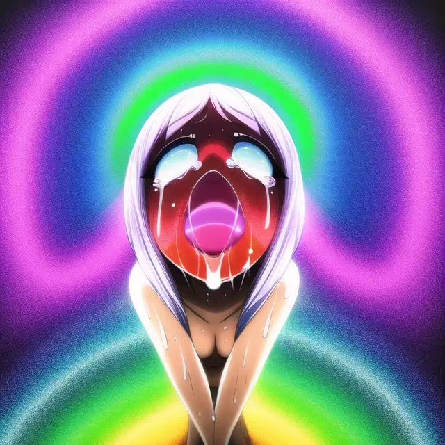 【NoveAI】Psychedelic girl