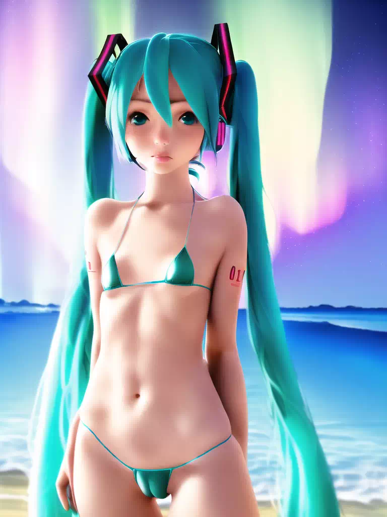 Hatsune Miku in Northern Lights2