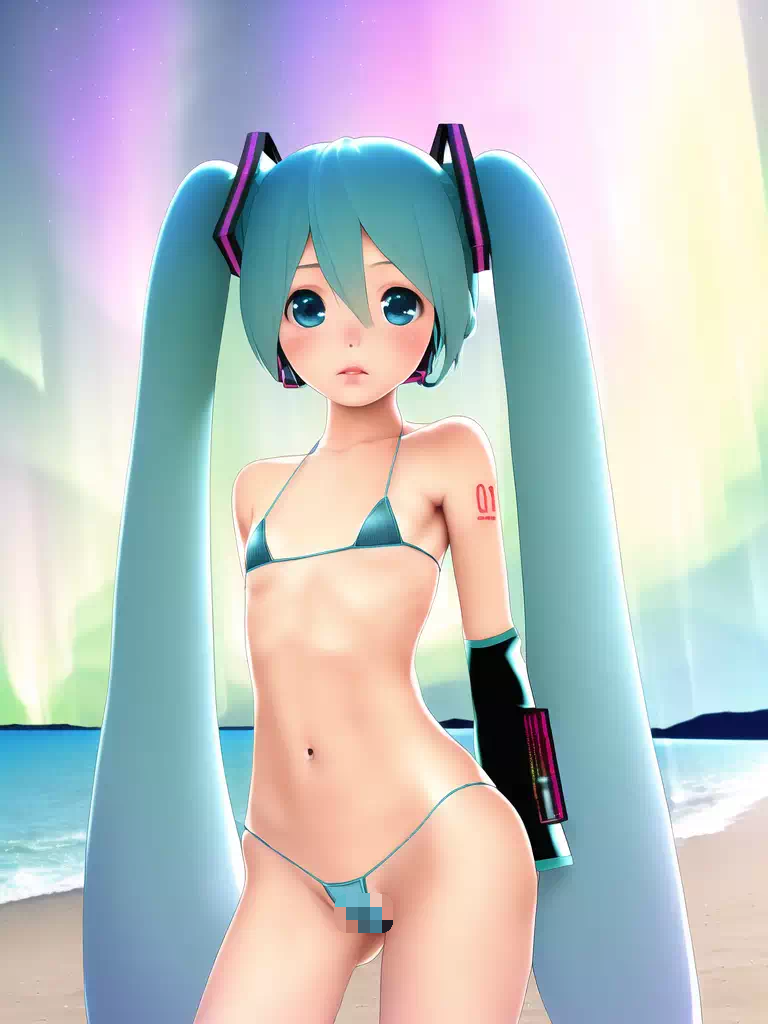 Hatsune Miku in Northern Lights2