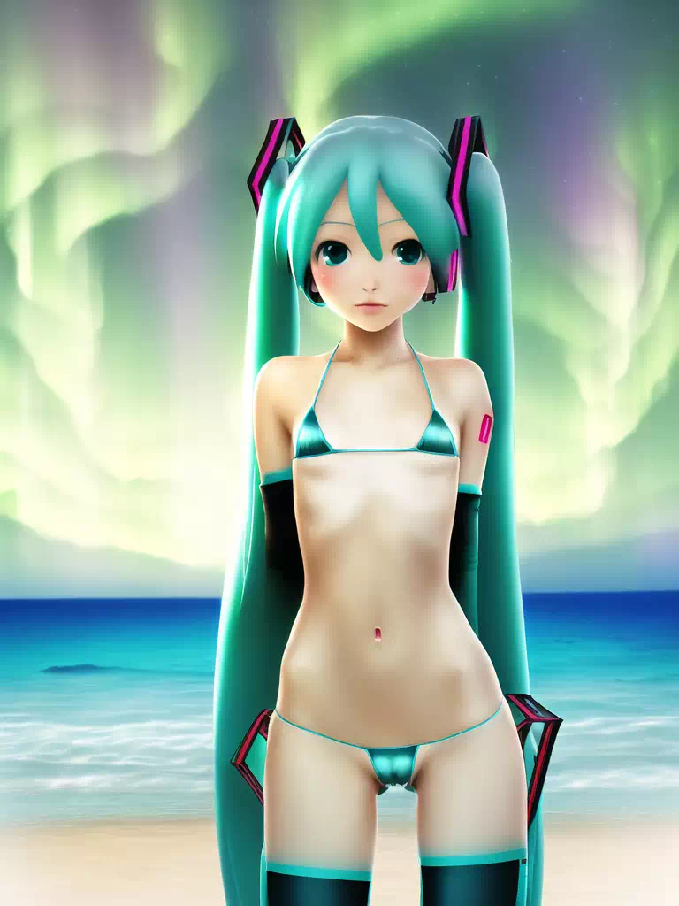 Hatsune Miku in Northern Lights2