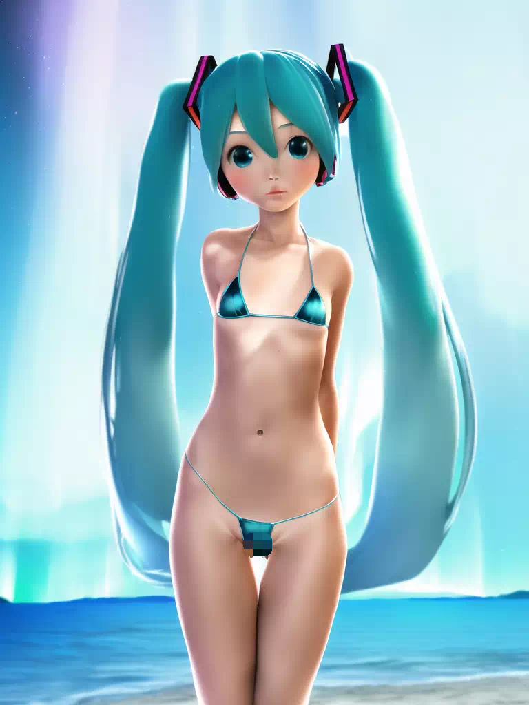 Hatsune Miku in Northern Lights2