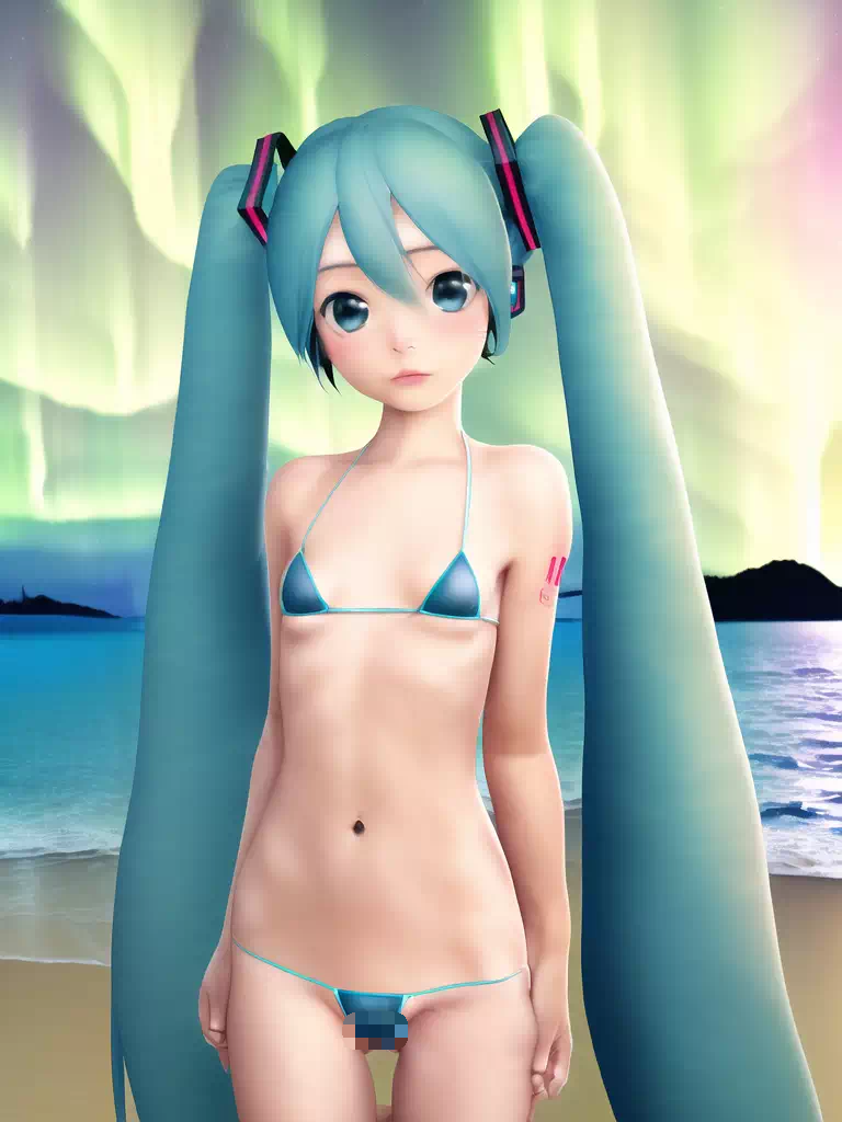 Hatsune Miku in Northern Lights2