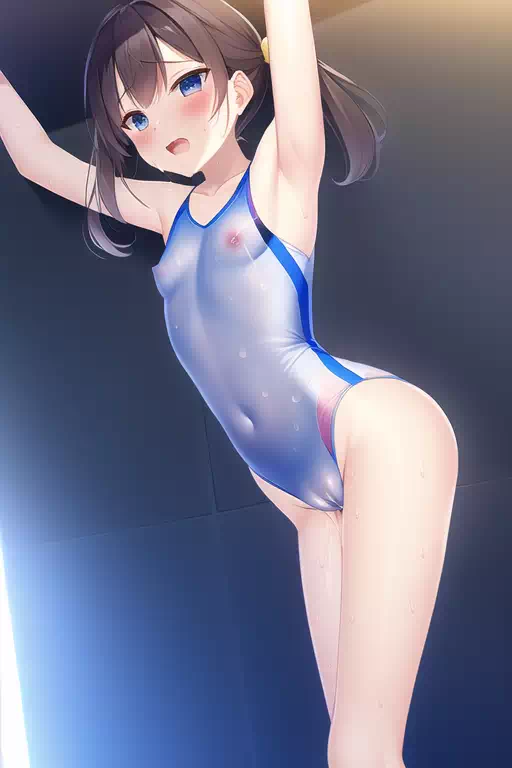 平均台から落っこちておまたぶつけちゃった、血でてないかな