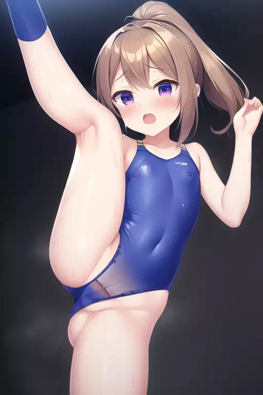 平均台から落っこちておまたぶつけちゃった、血でてないかな