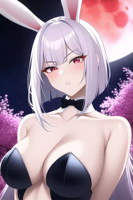 お月見みめさん