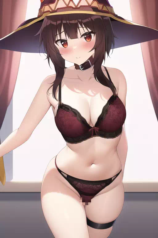 Megumin Lingerie (NovelAI)