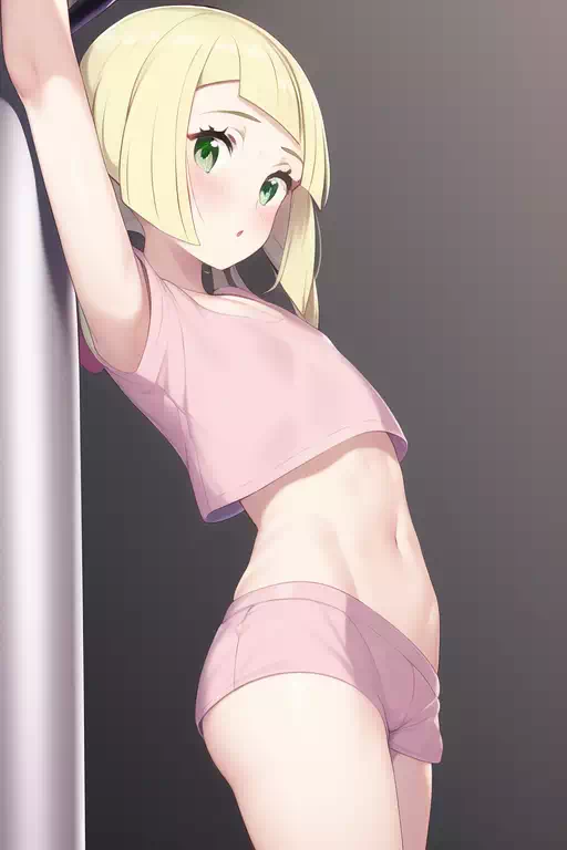 Lillie Pole Dancing