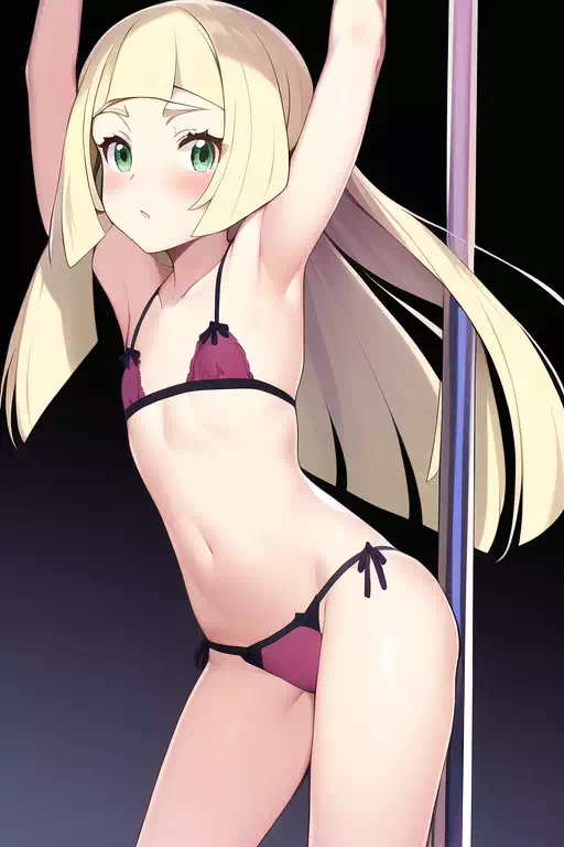 Lillie Pole Dancing