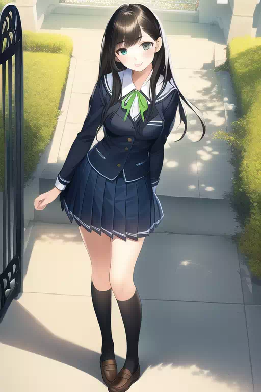 こんな可愛い女子高生が露出狂だったら