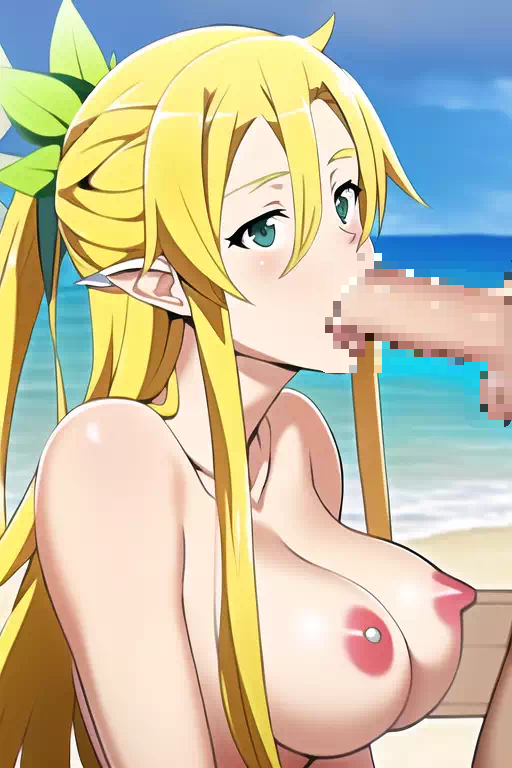 Leafa Fun on the Beach