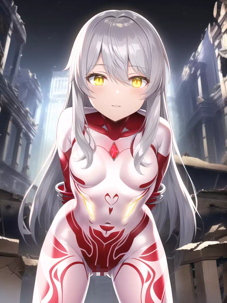 【NovelAI】ウルトラヒロインの差分??