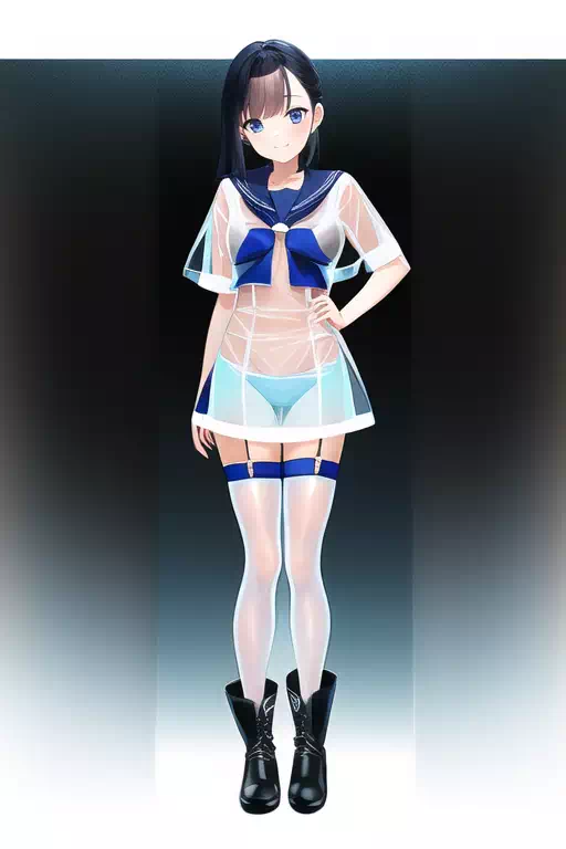 【NovelAI】See-through or not？