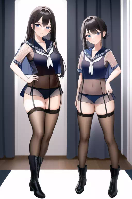 【NovelAI】See-through or not？