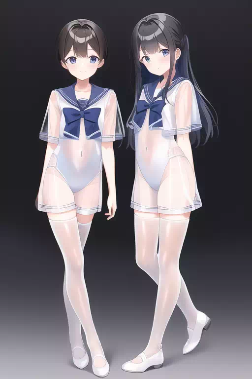 【NovelAI】See-through or not？