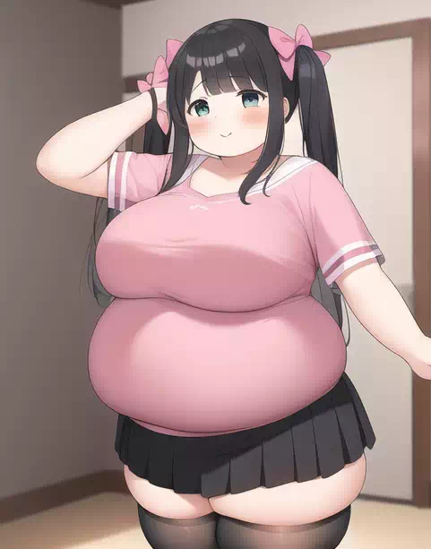 novelAI fat girl3