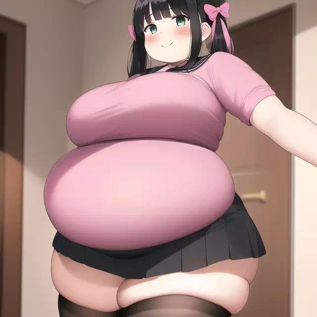 novelAI fat girl3