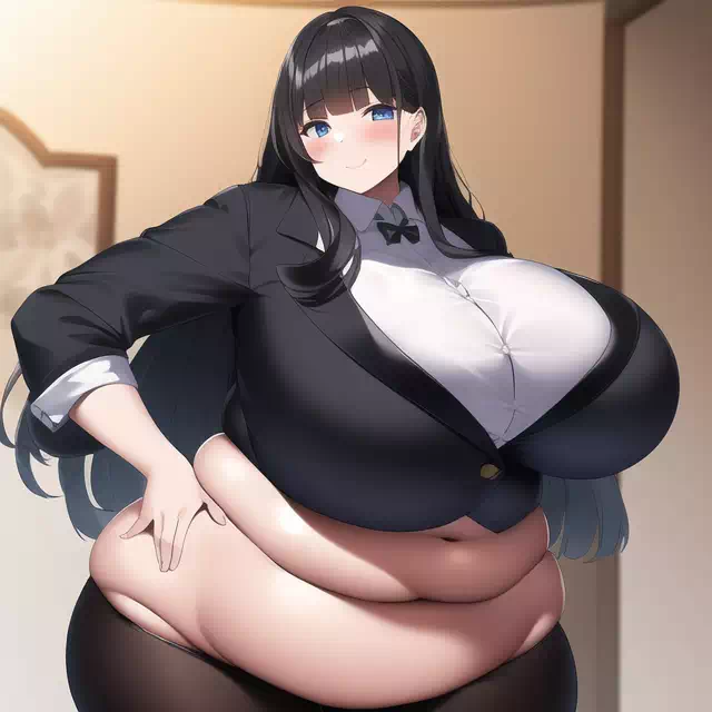 novelAI fat girl3