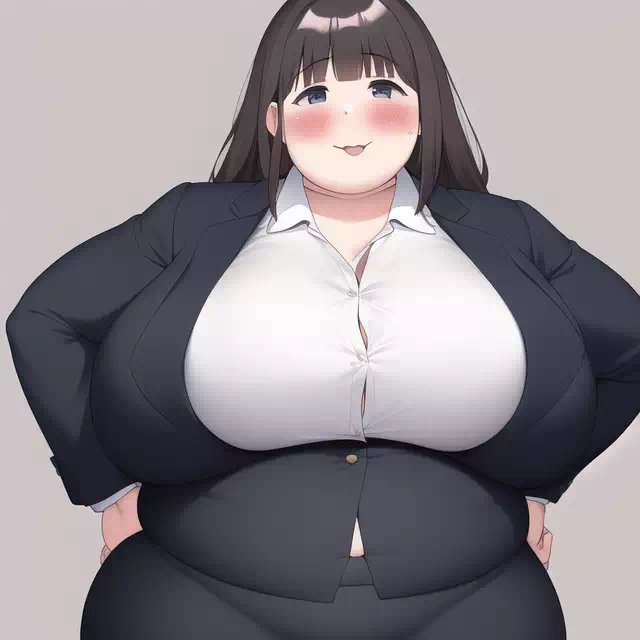 novelAI fat girl3