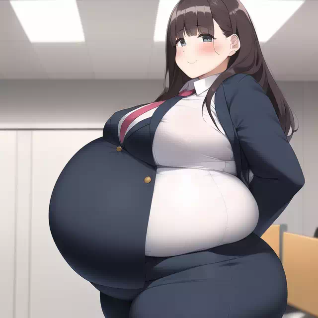 novelAI fat girl3