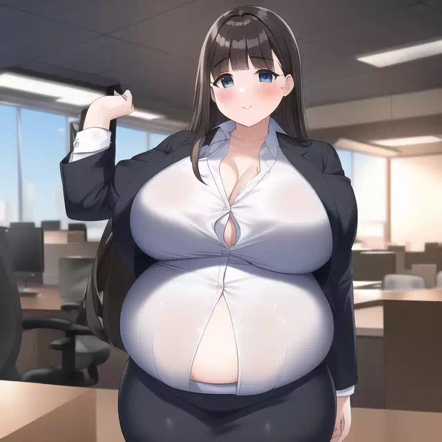 novelAI fat girl3