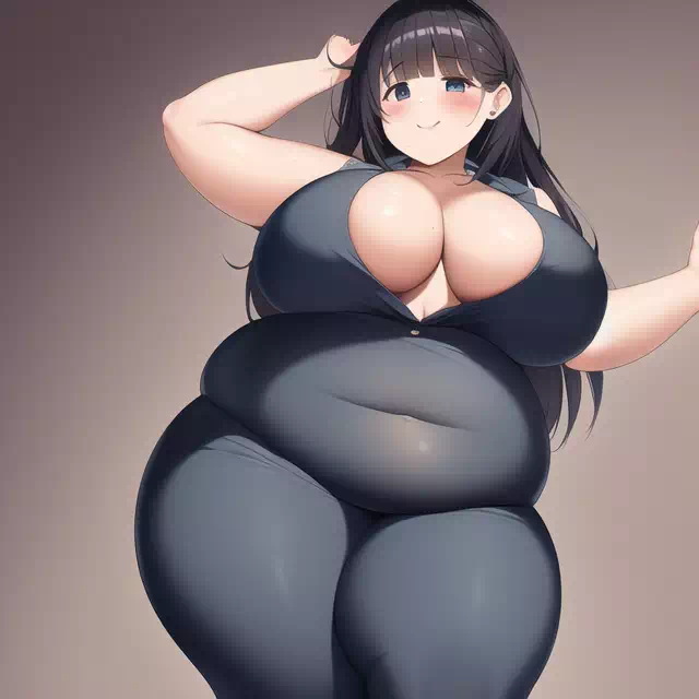 novelAI fat girl3