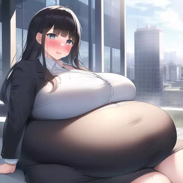 novelAI fat girl3