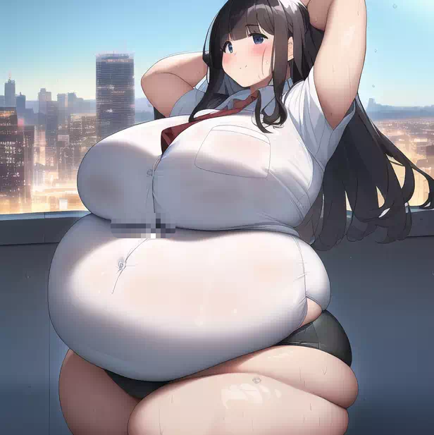 novelAI fat girl3