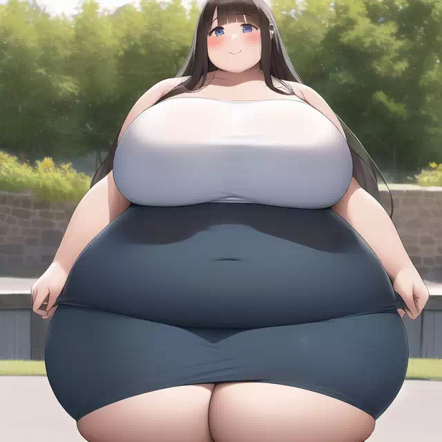 novelAI fat girl3