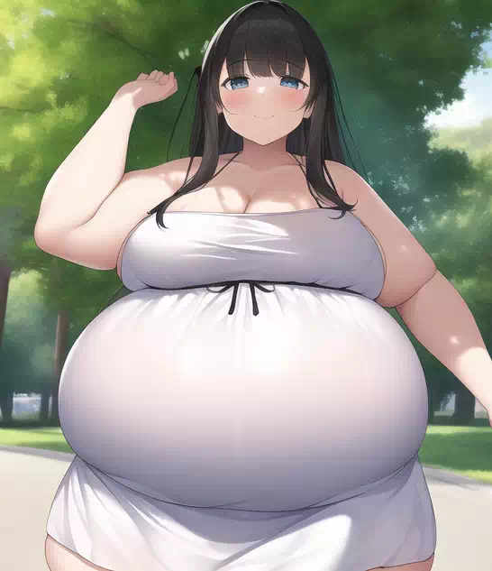 novelAI fat girl3