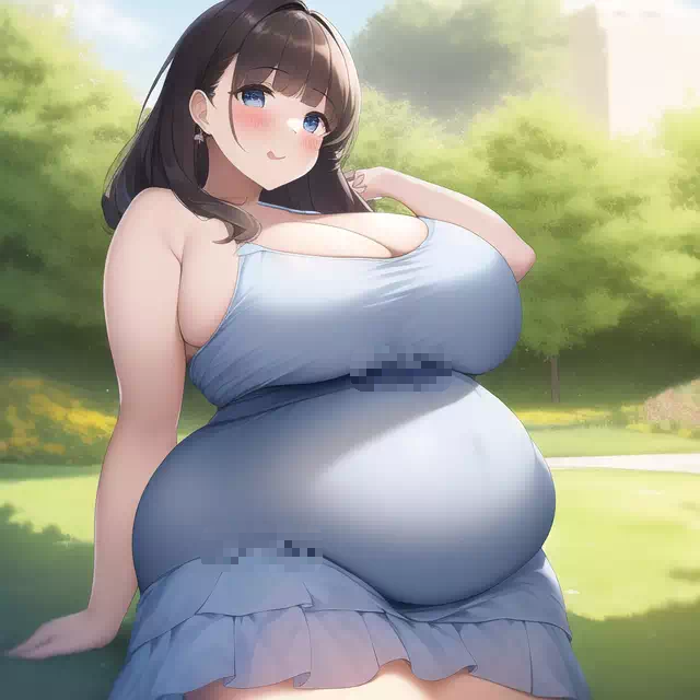 novelAI fat girl3