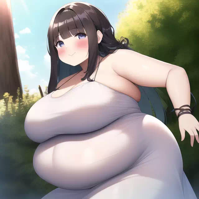 novelAI fat girl3