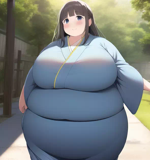 novelAI fat girl3