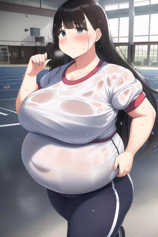 novelAI fat girl3