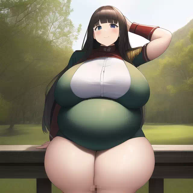 novelAI fat girl3