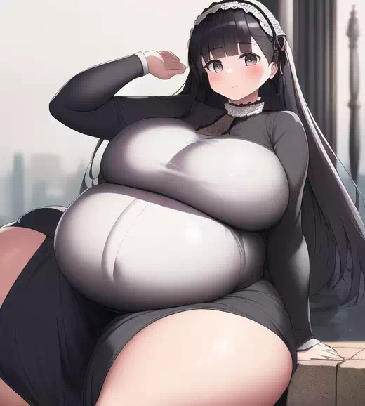 novelAI fat girl3