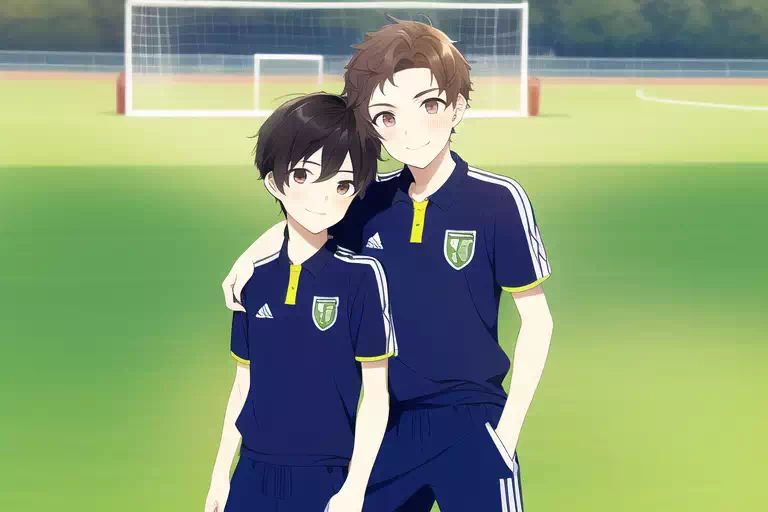 サッカー少年